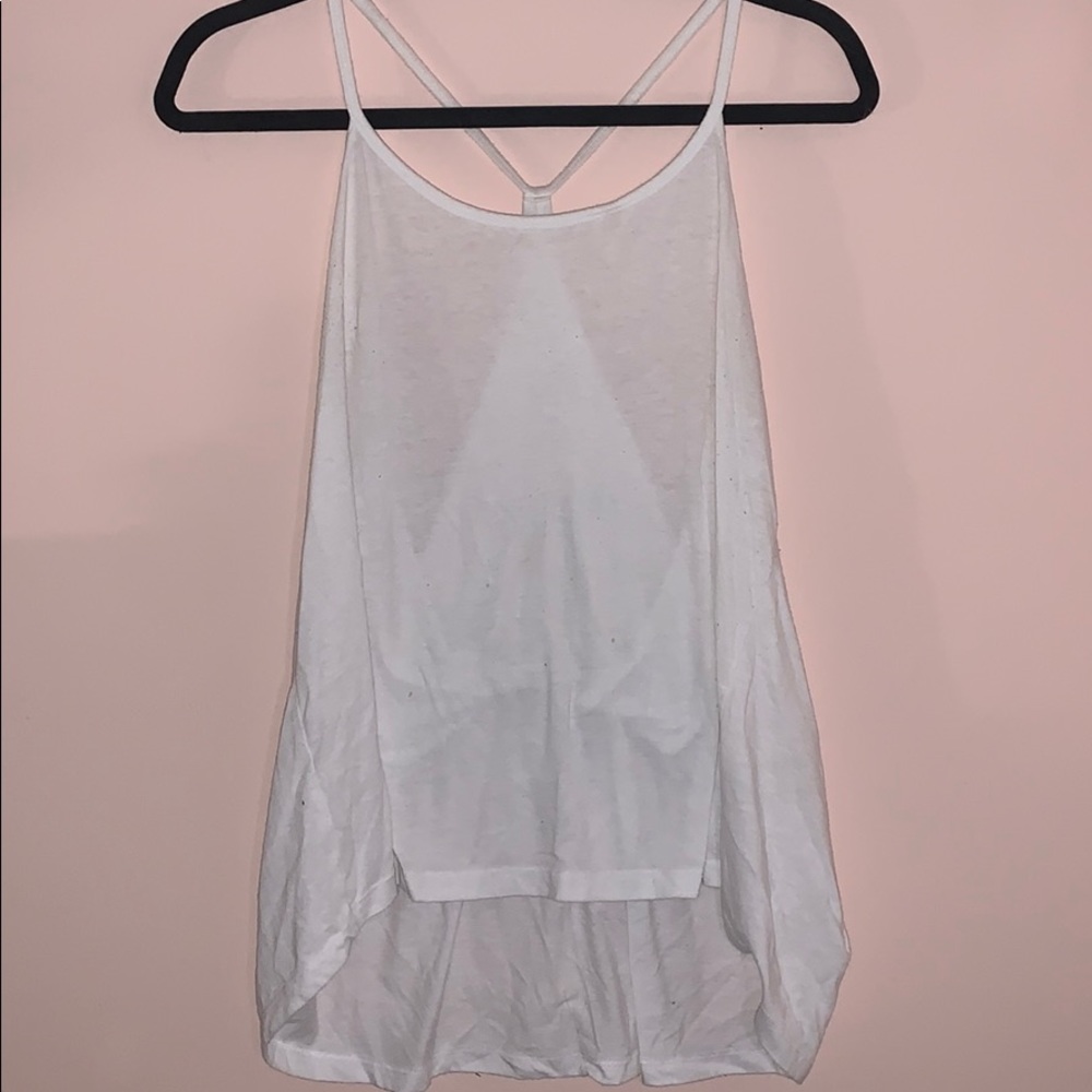 White tank top